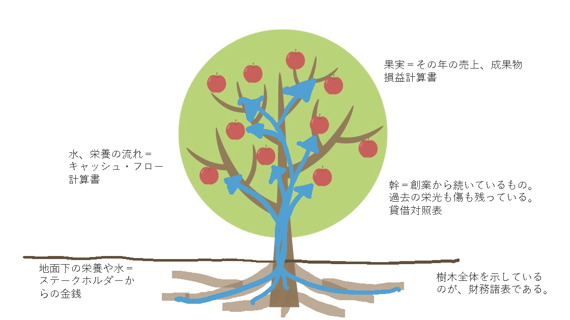 図1　財務諸表の木